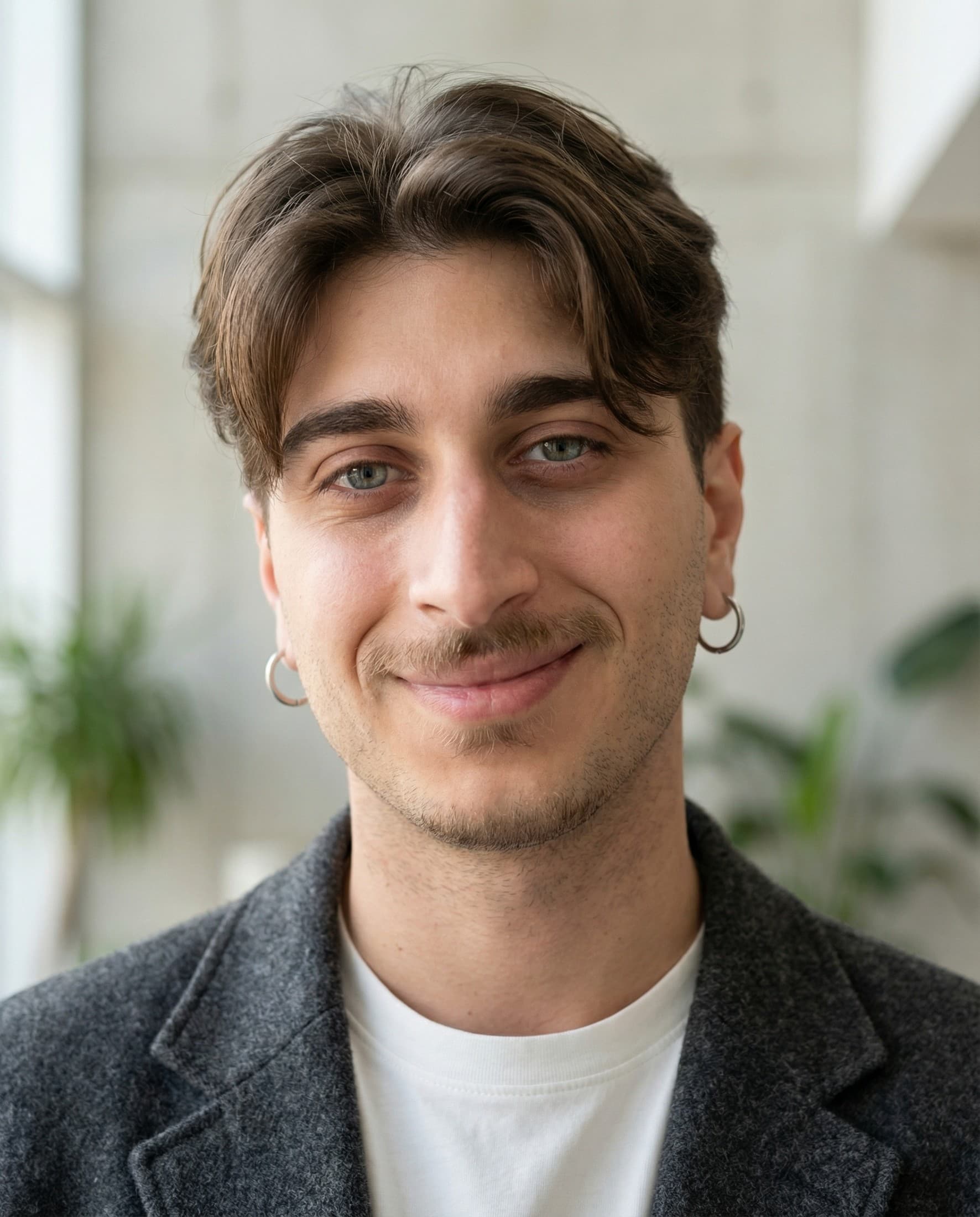 Filippo Canale portrait for real estate AI render specialist personal brand