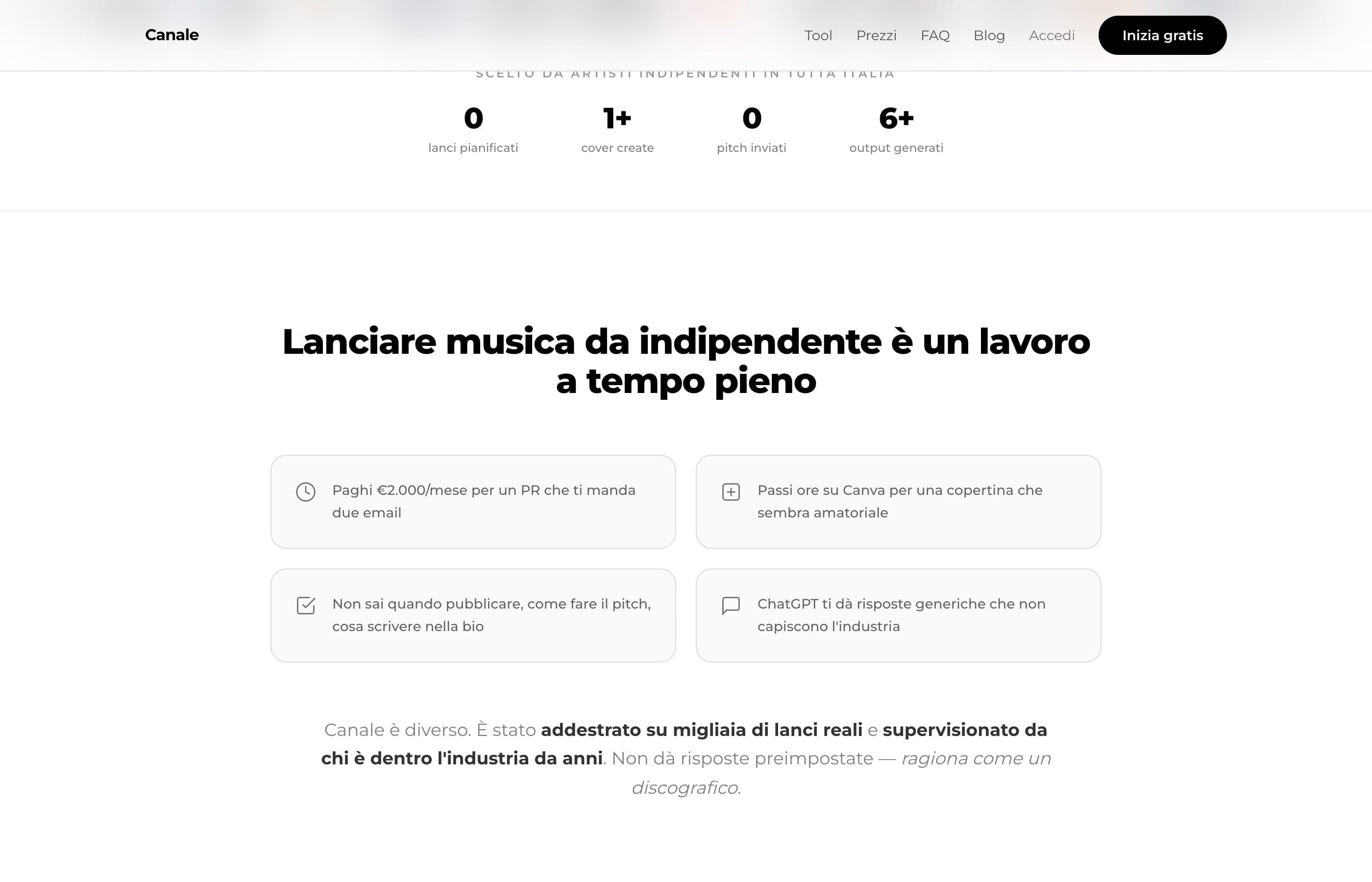 Canale Studio — screenshot principale