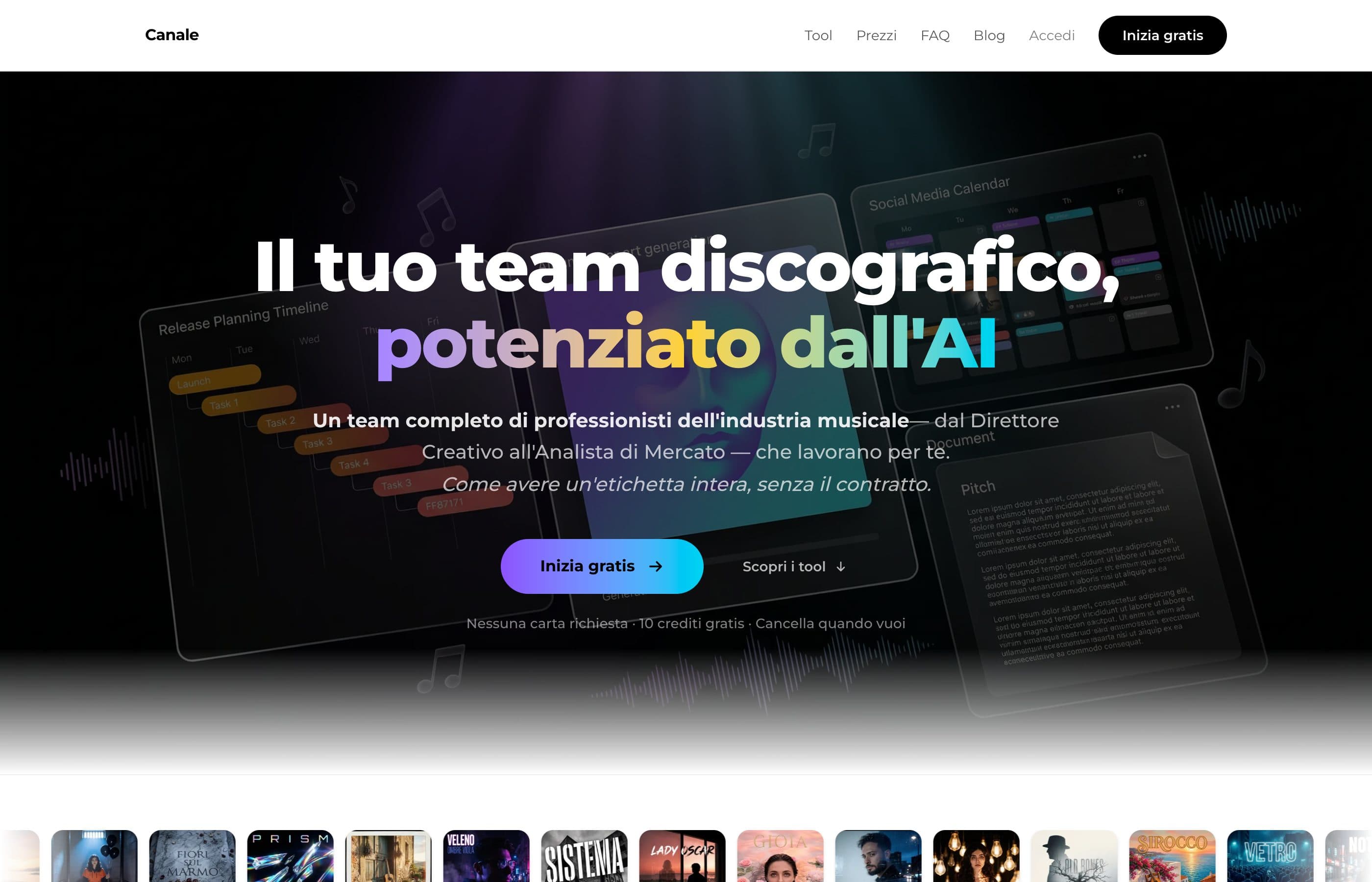 Canale Studio — panoramica